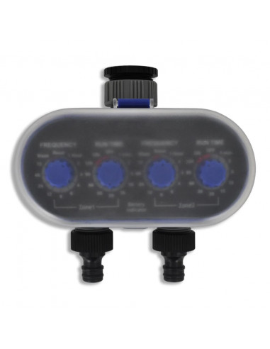 Timer Irrigazione Elettronico Automatico da Giardino 2 Prese