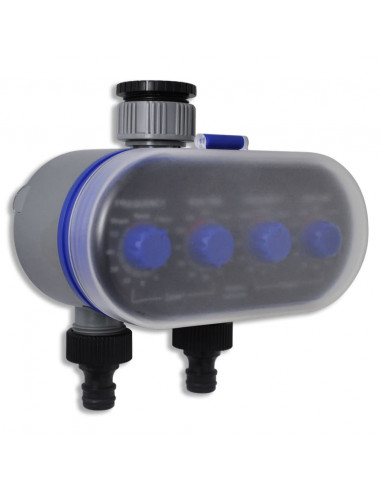 Timer Irrigazione Elettronico Automatico da Giardino 2 Prese