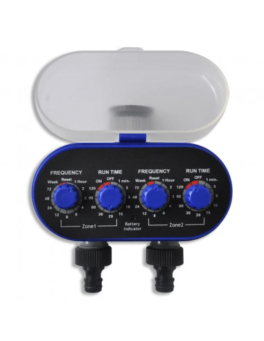 Timer Irrigazione Elettronico Automatico da Giardino 2 Prese