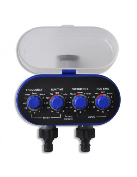 Timer Irrigazione Elettronico Automatico da Giardino 2 Prese