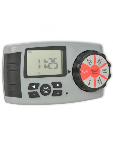 Timer Automatico di Irrigazione con 4 Stazioni 3 V
