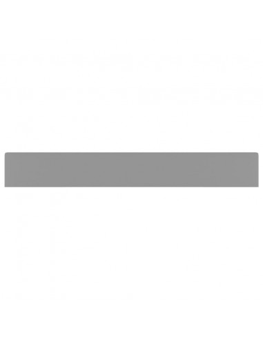 Lavabo con Foro Rubinetto Grigio Chiaro Opaco 60x46 cm Ceramica