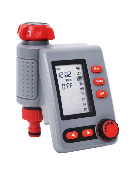 Timer Digitale per Irrigazione da Giardino con Uscita Singola