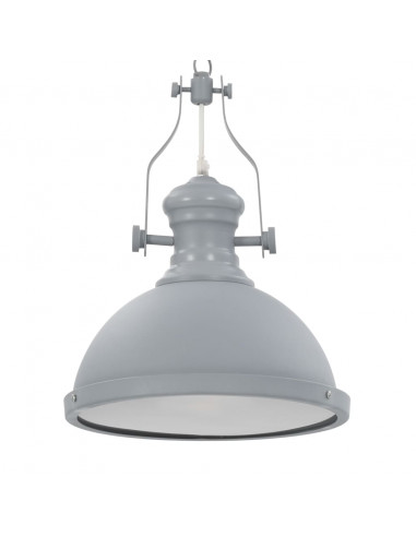 Lampadario Grigio Rotondo E27