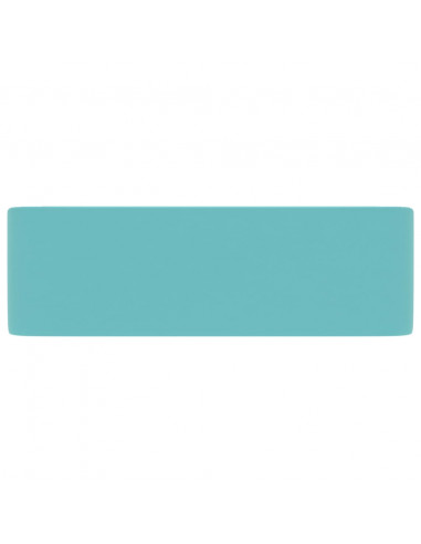 Lavandino Luxury Turchese Opaco 41x30x12 cm in Ceramica