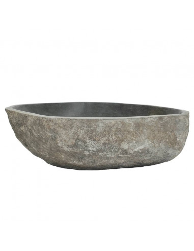 Lavandino in Pietra di Fiume Ovale 45-53 cm