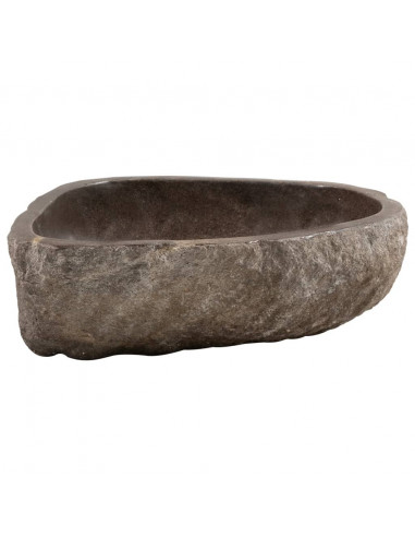 Lavandino in Pietra di Fiume Ovale 45-53 cm