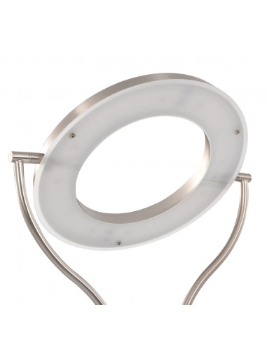 Lampada a Stelo 18 W Argento 180 cm Dimmerabile