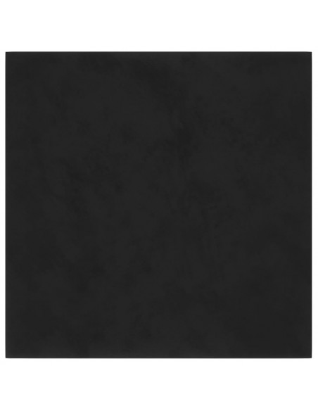 Pannelli Murali 12 pz Neri 30x30 cm Velluto 1,08 m²