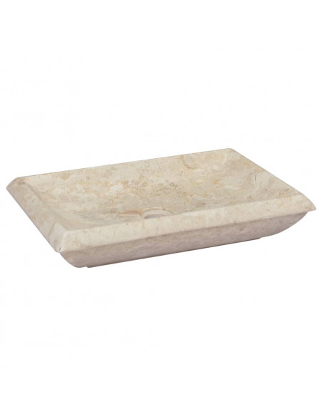 Lavandino Crema 50x35x10 cm in Marmo