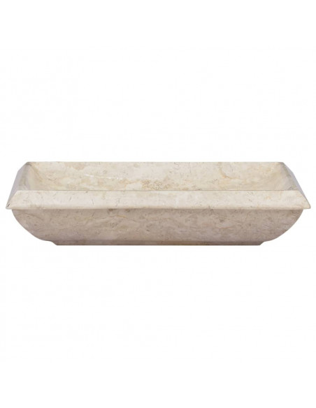 Lavandino Crema 50x35x10 cm in Marmo