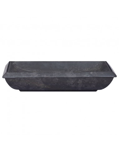 Lavandino Nero 50x35x10 cm in Marmo