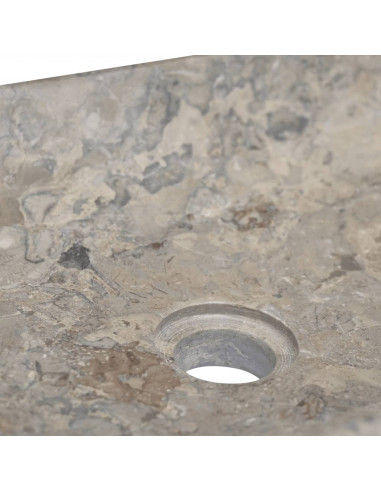 Lavandino Grigio 50x35x10 cm in Marmo