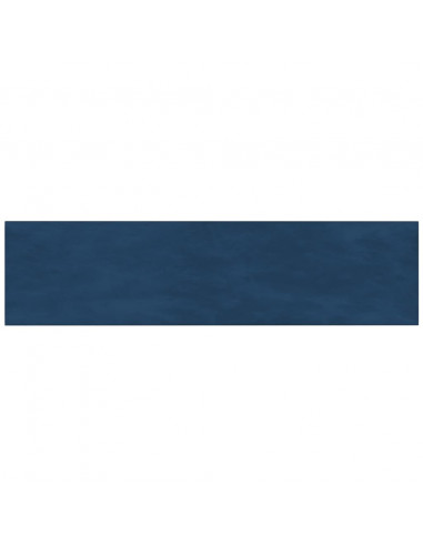 Pannelli Murali 12 pz Blu 60x15 cm Velluto 1,08 m²
