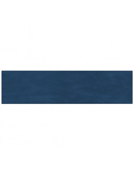 Pannelli Murali 12 pz Blu 60x15 cm Velluto 1,08 m²