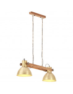 Lampada a Sospensione Industriale 25 W Ottone 109 cm E27 2