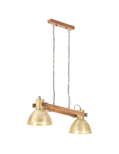 Lampada a Sospensione Industriale 25 W Ottone 109 cm E27