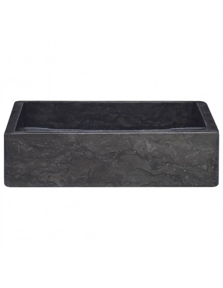 Lavandino Nero 40x40x10 cm in Marmo