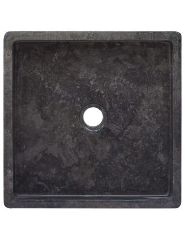 Lavandino Nero 40x40x10 cm in Marmo