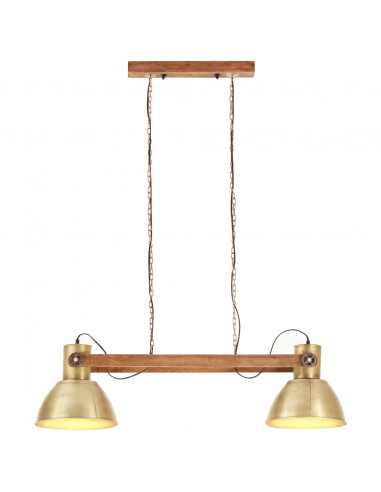 Lampada a Sospensione Industriale 25 W Ottone 109 cm E27