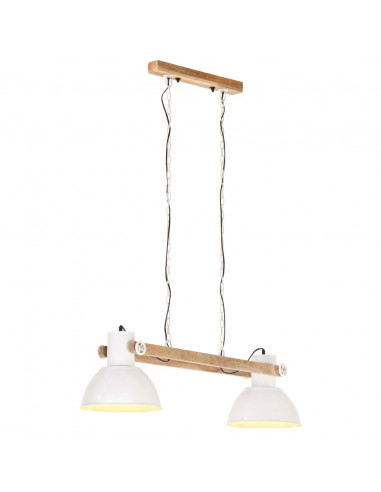 Lampada a Sospensione Industriale 25 W Bianca 109 cm E27