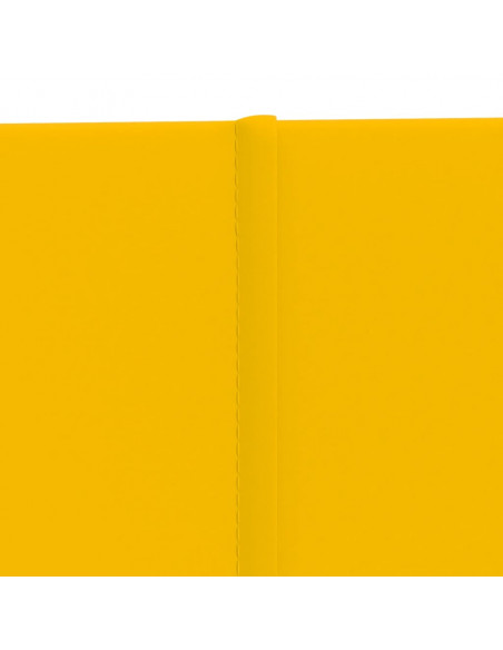 Pannelli Murali 12 pz Gialli 60x30 cm in Velluto 2,16 m²