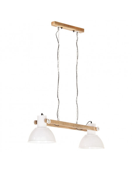 Lampada a Sospensione Industriale 25 W Bianca 109 cm E27