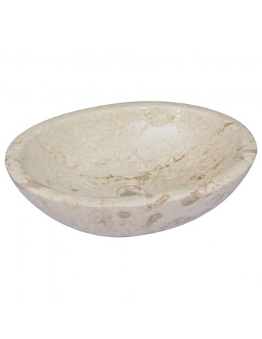 Lavandino Crema 53x40x15 cm in Marmo