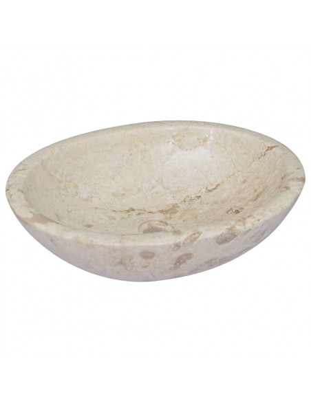 Lavandino Crema 53x40x15 cm in Marmo