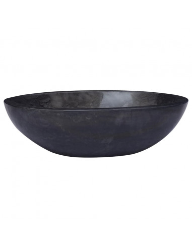 Lavandino Nero 53x40x15 cm in Marmo