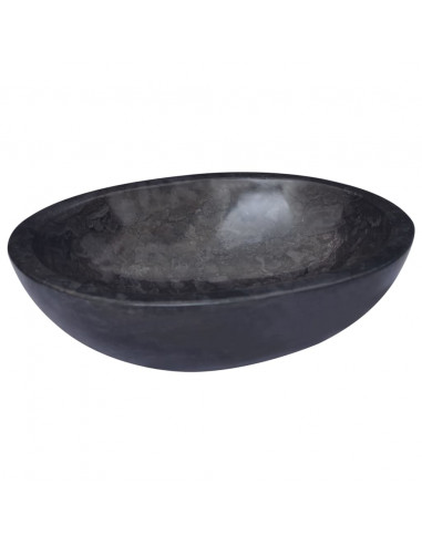 Lavandino Nero 53x40x15 cm in Marmo