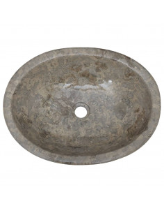 Lavandino Grigio 53x40x15 cm in Marmo 2