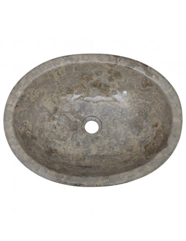 Lavandino Grigio 53x40x15 cm in Marmo