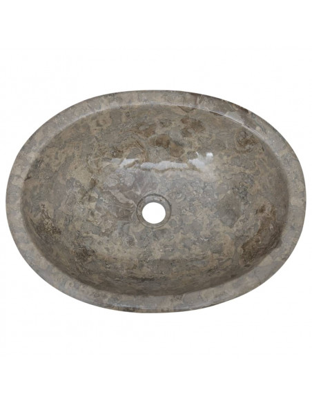 Lavandino Grigio 53x40x15 cm in Marmo