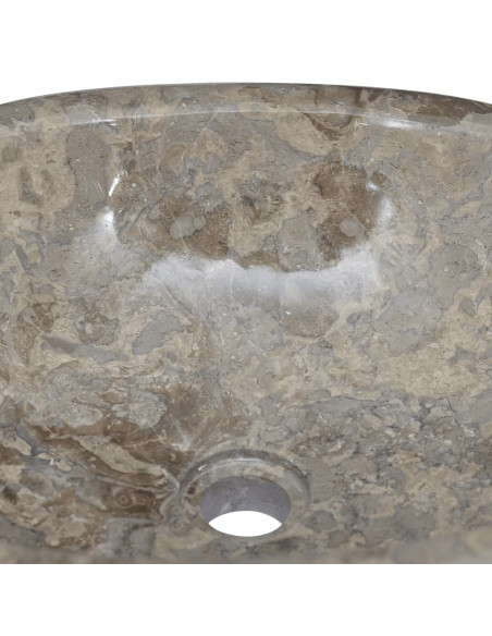 Lavandino Grigio 53x40x15 cm in Marmo