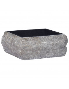 Lavandino Nero 30x30x13 cm in Marmo 2