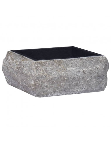 Lavandino Nero 30x30x13 cm in Marmo