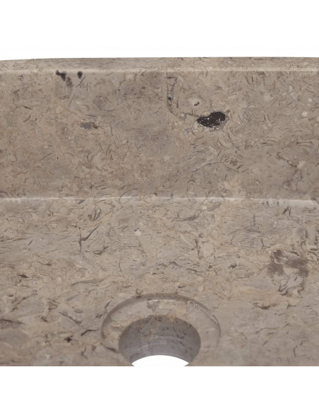 Lavandino Grigio 30x30x13 cm in Marmo