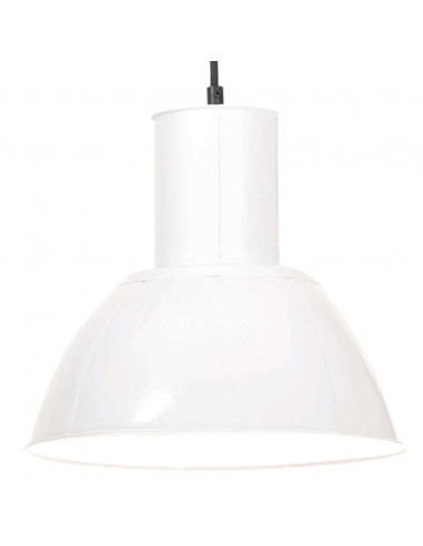 Lampada a Sospensione 25 W Bianca Rotonda 28,5 cm E27