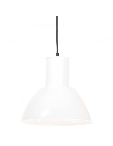 Lampada a Sospensione 25 W Bianca Rotonda 28,5 cm E27