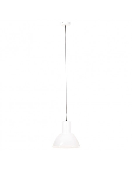 Lampada a Sospensione 25 W Bianca Rotonda 28,5 cm E27