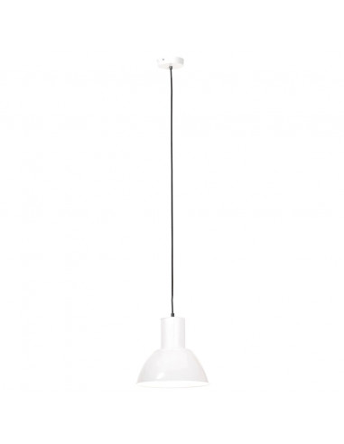 Lampada a Sospensione 25 W Bianca Rotonda 28,5 cm E27