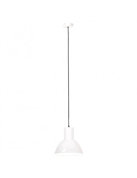 Lampada a Sospensione 25 W Bianca Rotonda 28,5 cm E27