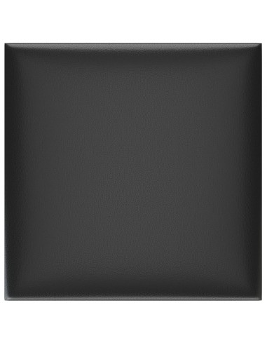 Pannelli Murali 12 pz Neri 30x30 cm Similpelle 1,08 m²