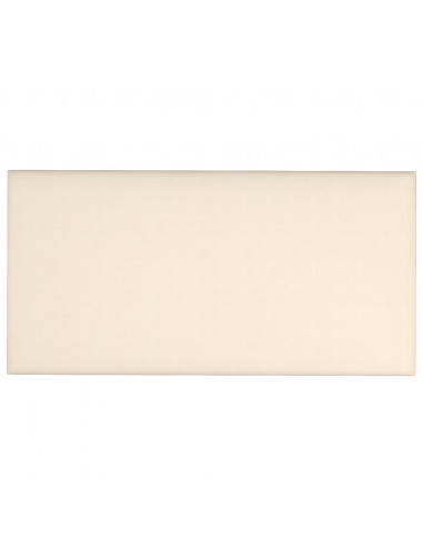 Pannelli Murali 12 pz Crema 60x30 cm Velluto 2,16 m²