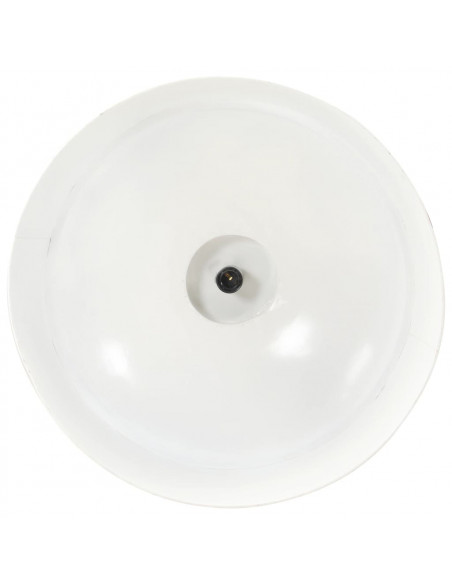 Lampada a Sospensione Industriale 42 cm Bianca E27