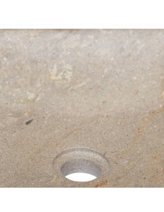 Lavandino Grigio 40x40x10 cm in Marmo 2