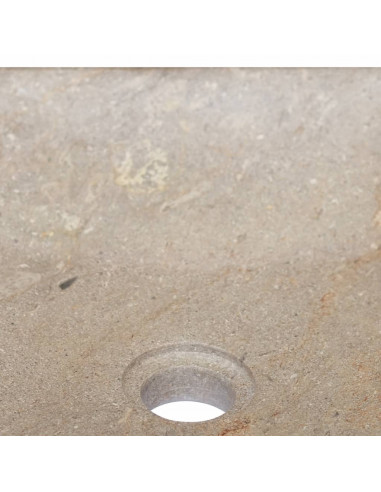 Lavandino Grigio 40x40x10 cm in Marmo