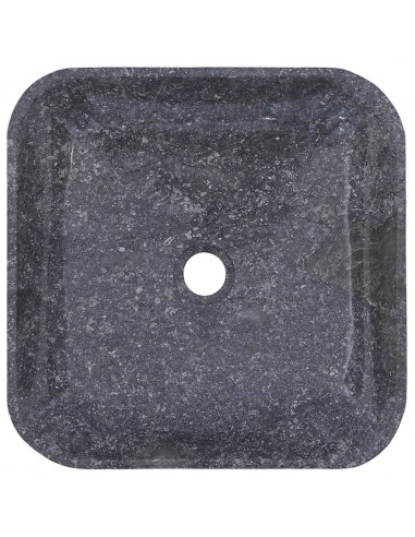 Lavandino Grigio 40x40x10 cm in Marmo