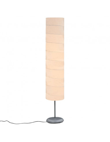 Lampada da Pavimento con Supporto 121cm Bianca E27